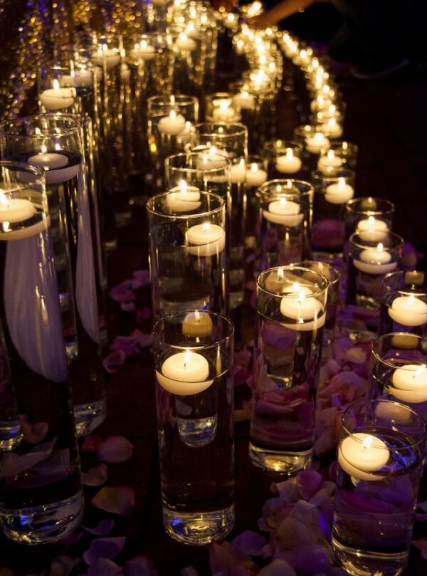 candle holder centerpiece rentals in chicago